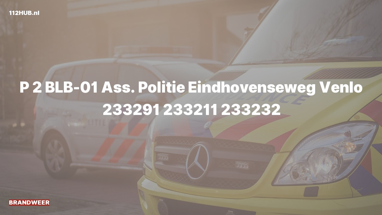 Deelafbeelding voor Brandweer met gepaste spoed naar de Eindhovenseweg in Venlo.