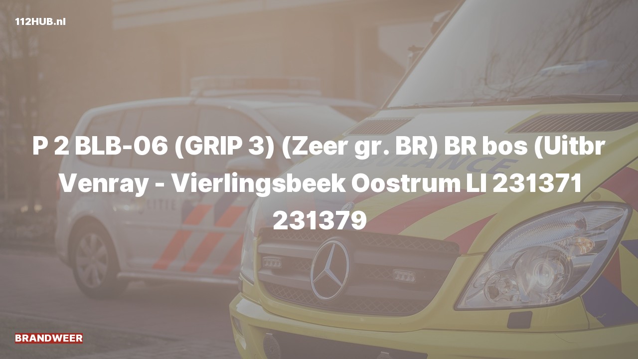 Deelafbeelding voor Brandweer met gepaste spoed.