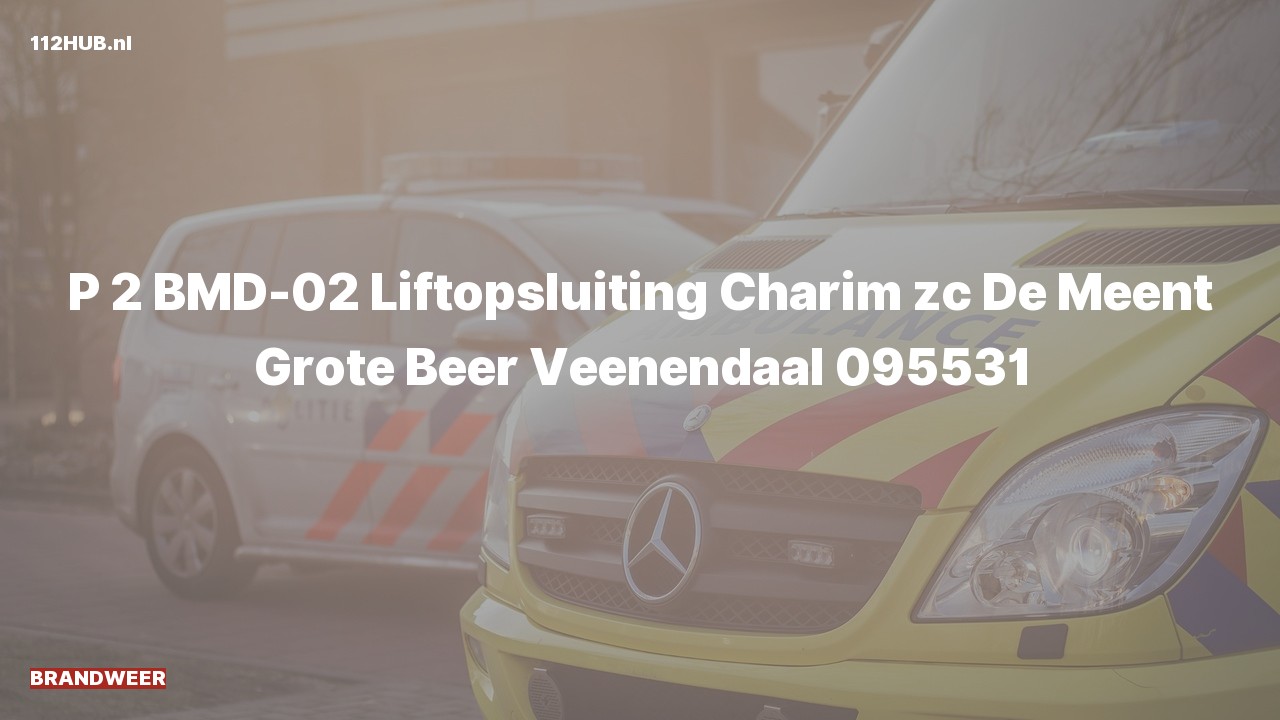 Deelafbeelding voor Brandweer met gepaste spoed naar de Grote Beer in Veenendaal.