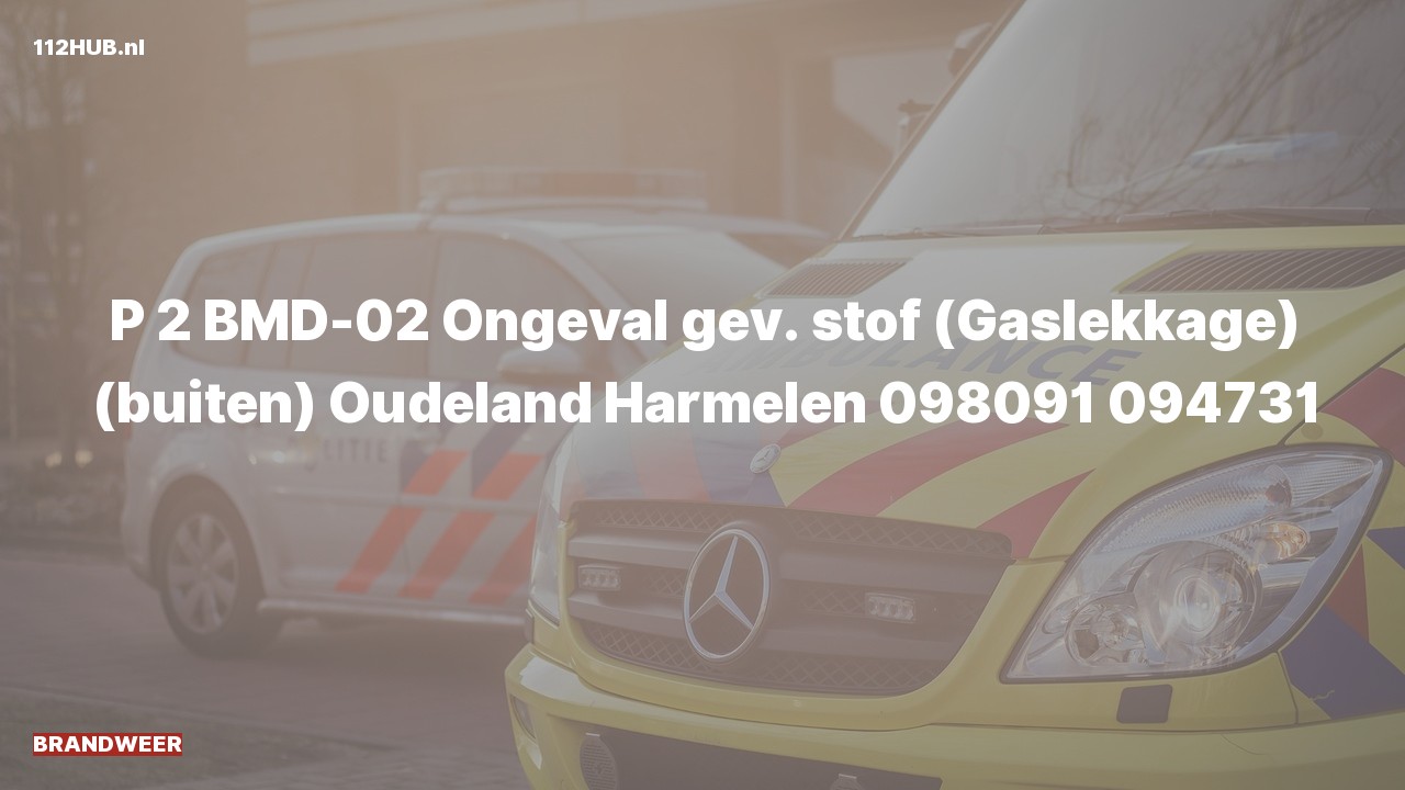Deelafbeelding voor Brandweer met gepaste spoed naar de Oudeland in Harmelen.