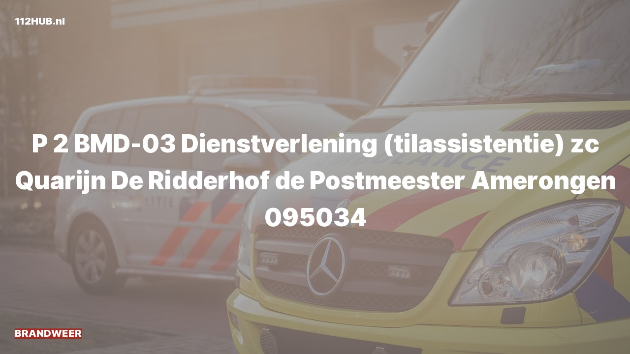 Deelafbeelding voor Brandweer met gepaste spoed naar de de Postmeester in Amerongen.