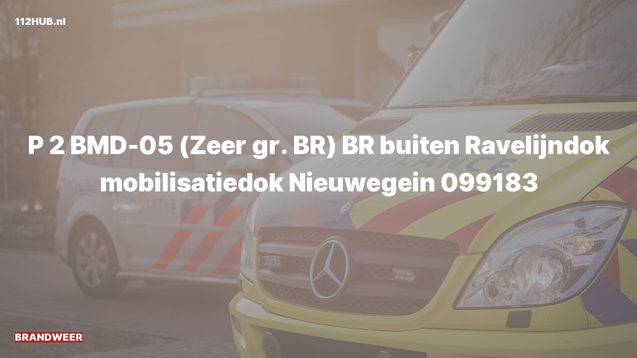 Deelafbeelding voor Brandweer met gepaste spoed naar de Mobilisatiedok in Nieuwegein.