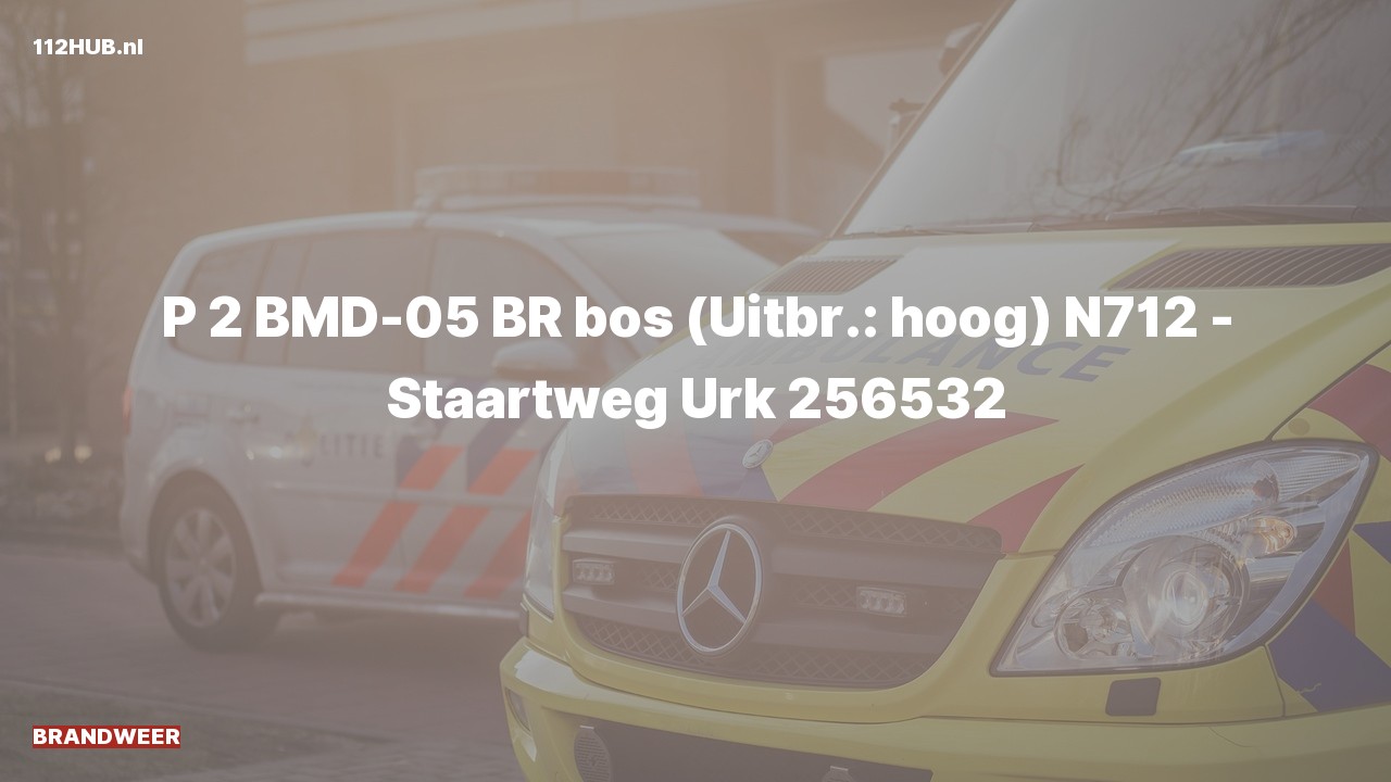 Deelafbeelding voor Brandweer met gepaste spoed naar de Staartweg in Urk.
