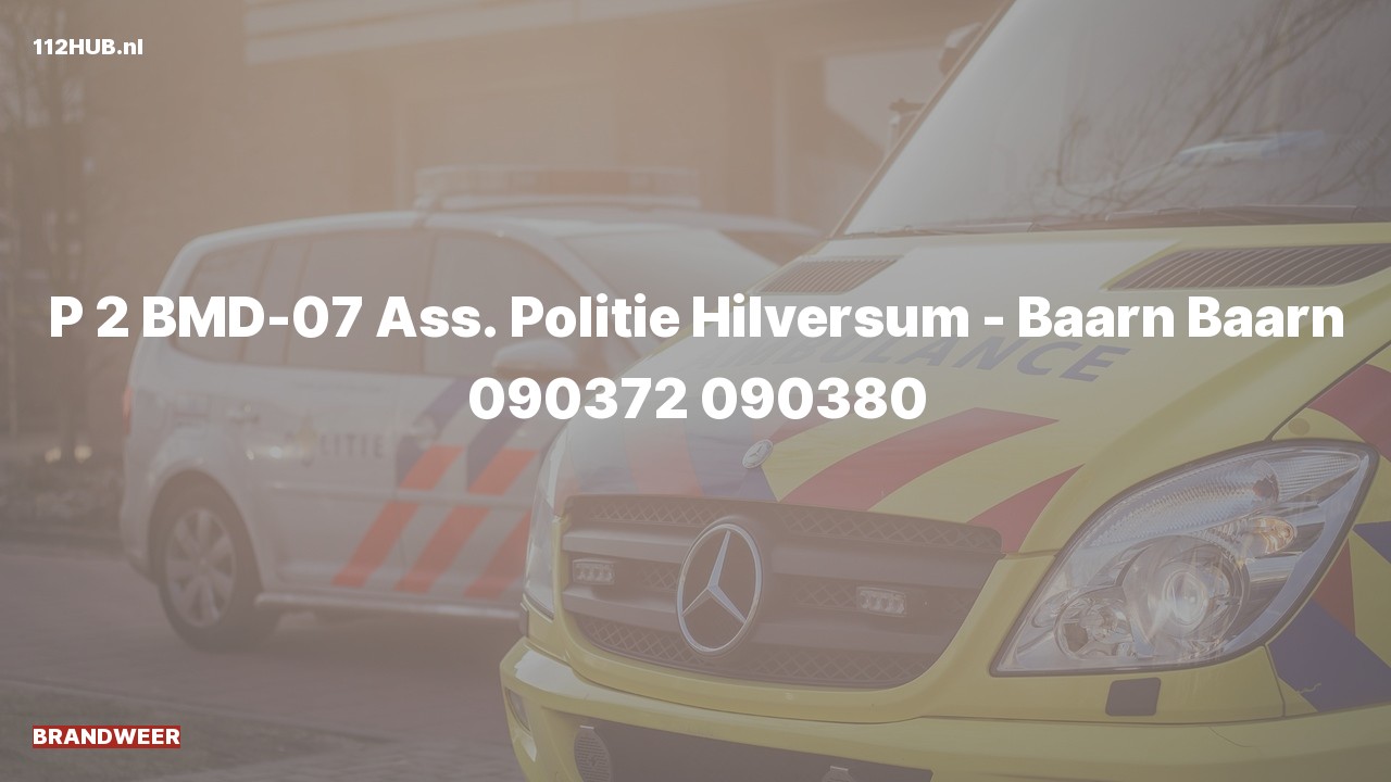 Deelafbeelding voor Brandweer met gepaste spoed.