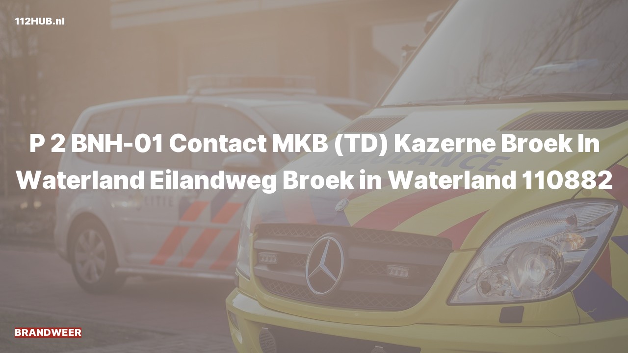 Deelafbeelding voor De brandweer is met gepaste spoed uitgerukt voor contact met de meldkamer naar de Eilandweg in Broek in Waterland