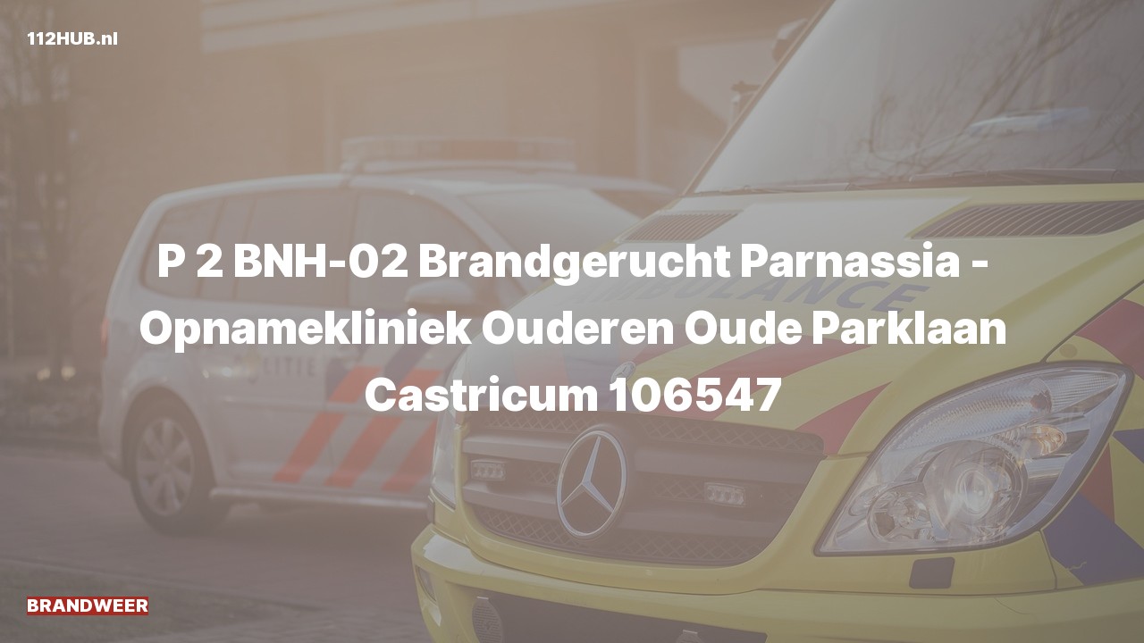 Deelafbeelding voor De brandweer is met gepaste spoed uitgerukt voor een brandgerucht naar de Oude Parklaan in Castricum