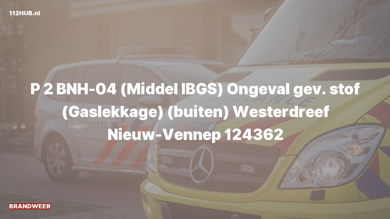 Deelafbeelding voor Brandweer met gepaste spoed naar de Westerdreef in Nieuw-Vennep.