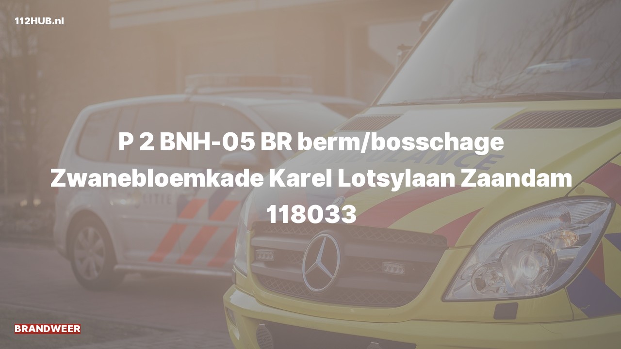 Deelafbeelding voor Brandweer met gepaste spoed naar de Karel Lotsylaan in Zaandam.