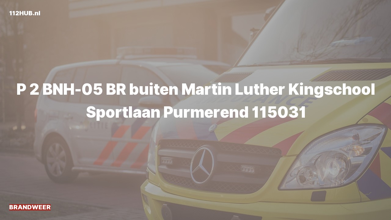 Deelafbeelding voor Brandweer met gepaste spoed naar de Sportlaan in Purmerend.