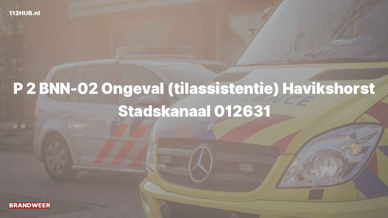 Deelafbeelding voor De brandweer is met gepaste spoed uitgerukt voor een ongeval naar de Havikshorst in Stadskanaal