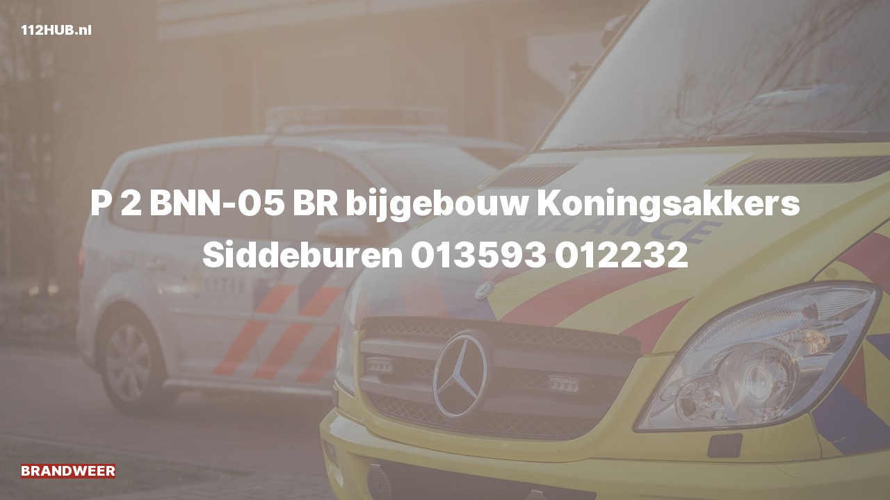 Deelafbeelding voor Brandweer met gepaste spoed naar de Koningsakkers in Siddeburen.