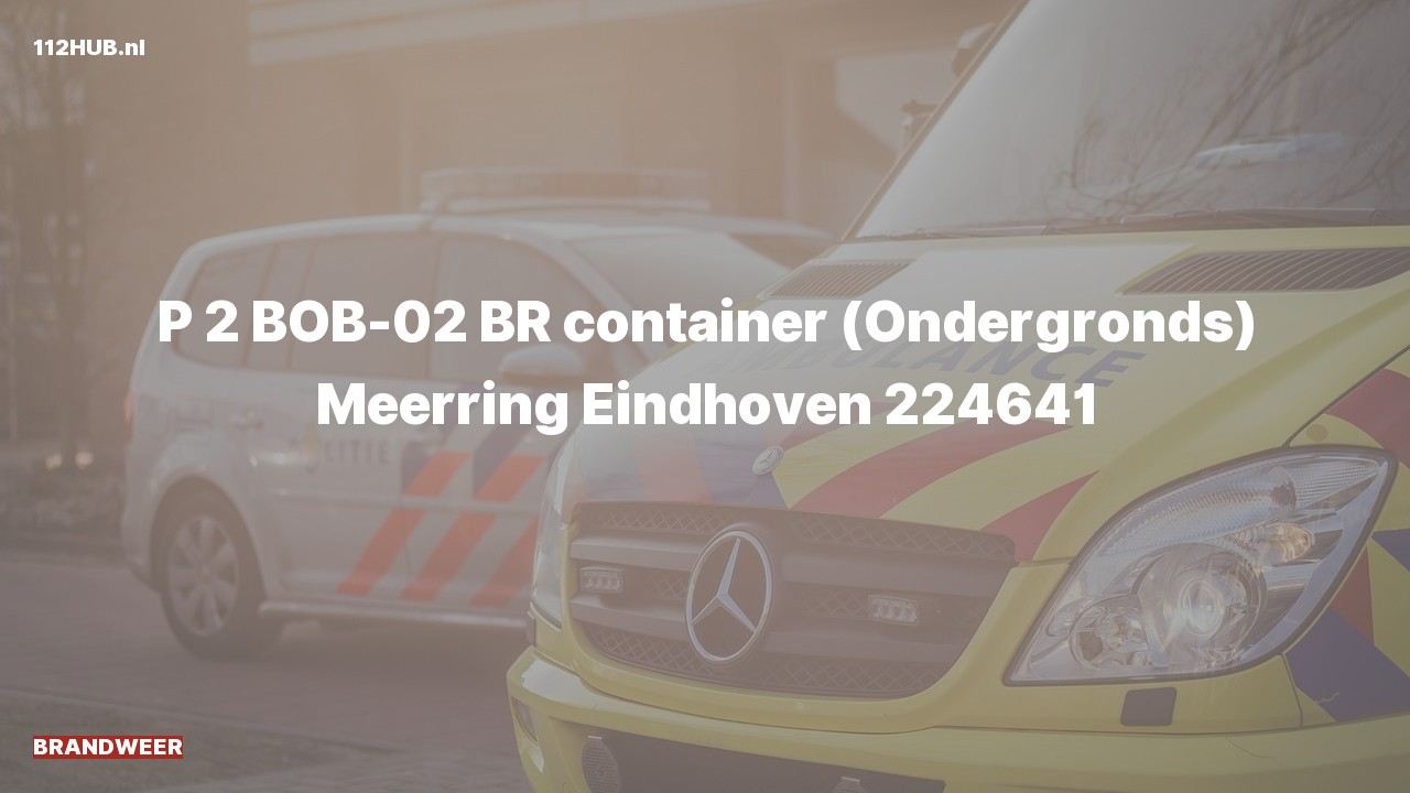 Deelafbeelding voor Brandweer met gepaste spoed naar de Meerring in Eindhoven.