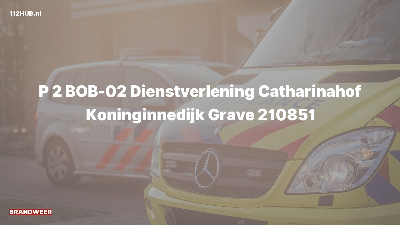 Deelafbeelding voor P2000-melding.