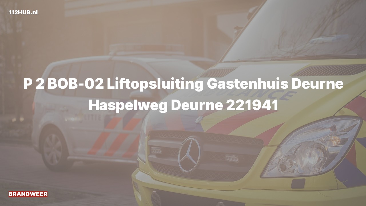 Deelafbeelding voor Brandweer met gepaste spoed naar de Haspelweg in Deurne.