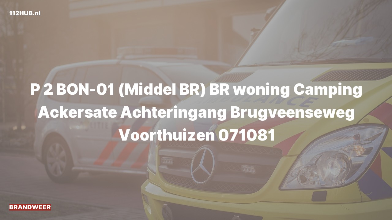 Deelafbeelding voor P2000-melding voor brand in woning.