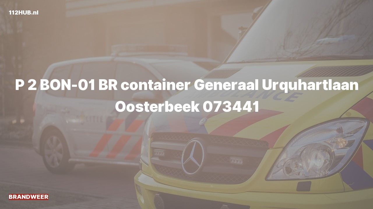 Deelafbeelding voor Brandweer met gepaste spoed naar de Generaal Urquhartlaan in Oosterbeek.