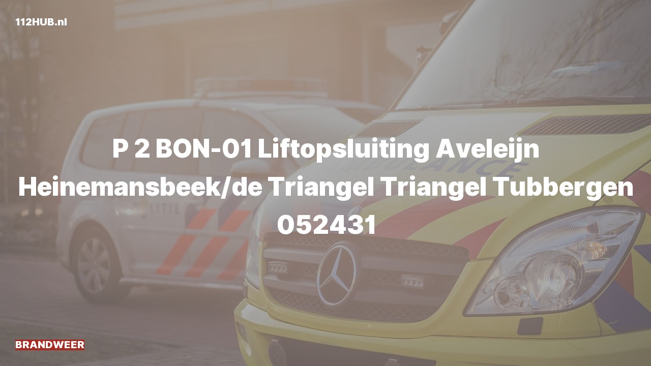 Deelafbeelding voor Brandweer met gepaste spoed naar de Triangel in Tubbergen.