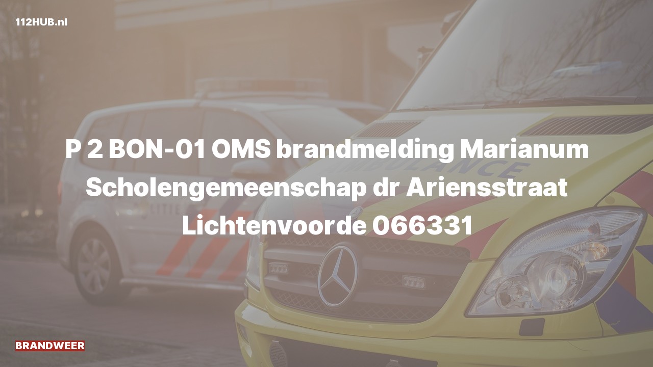 Deelafbeelding voor De brandweer is met gepaste spoed uitgerukt voor een automatische brandmelding