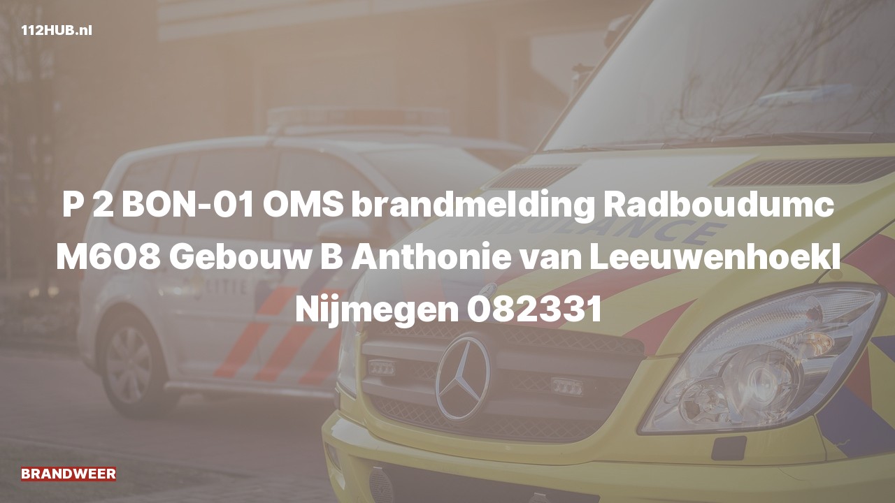 Deelafbeelding voor De brandweer is met gepaste spoed uitgerukt voor een automatische brandmelding