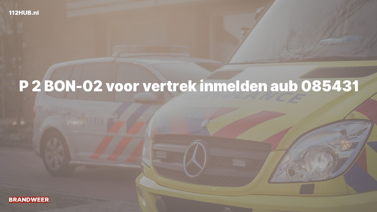 Deelafbeelding voor Brandweer met gepaste spoed.