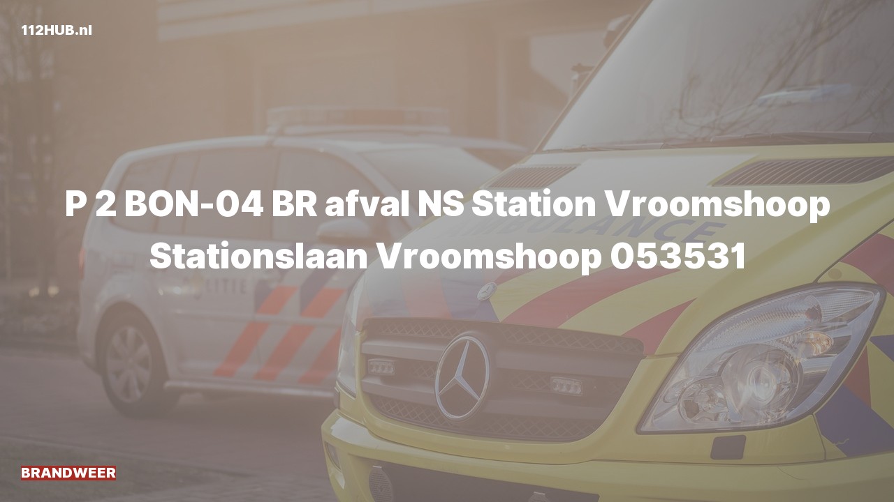 Deelafbeelding voor Brandweer met gepaste spoed naar de Stationslaan in Vroomshoop.