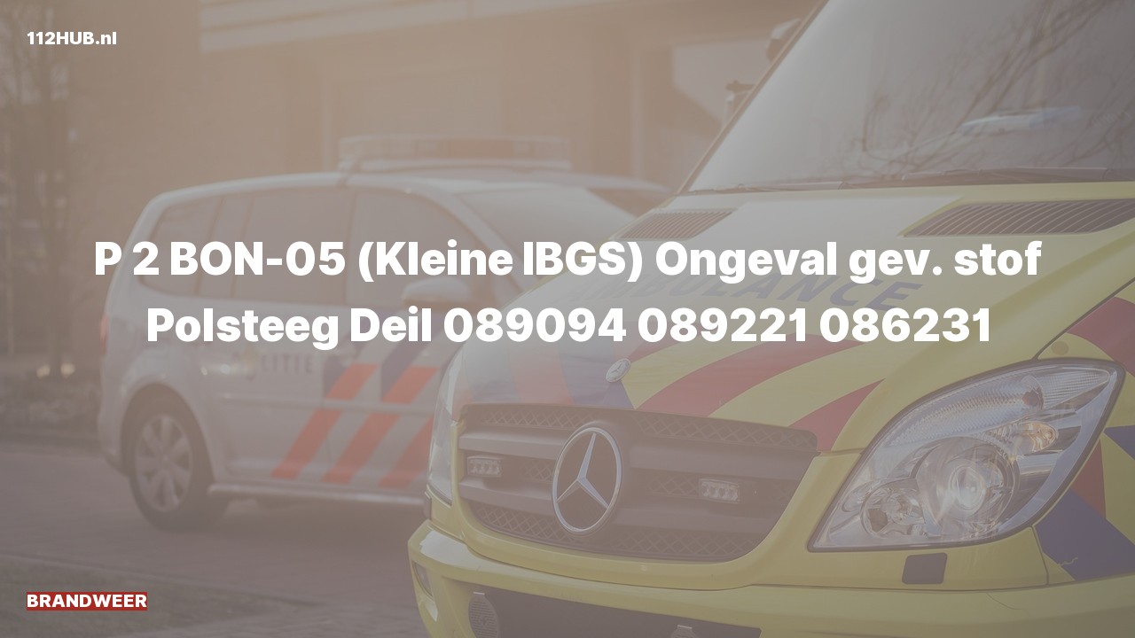Deelafbeelding voor Brandweer met gepaste spoed naar de Polsteeg in Deil.