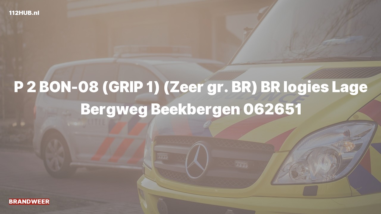 Deelafbeelding voor Brandweer met gepaste spoed naar de Lage Bergweg in Beekbergen.