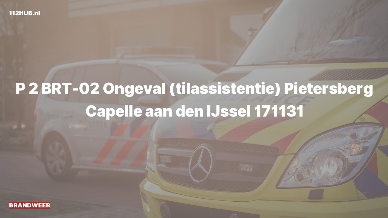 Deelafbeelding voor Brandweer met gepaste spoed naar de Pietersberg in Capelle aan den IJssel.