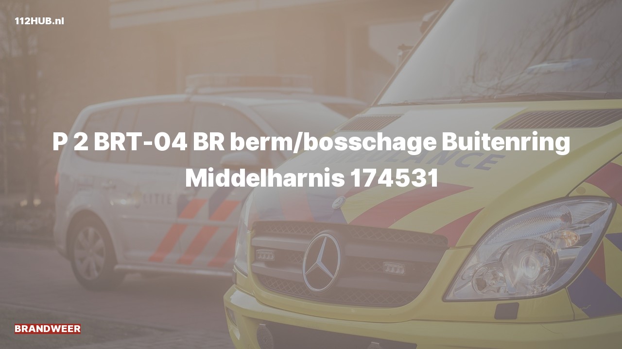 Deelafbeelding voor Brandweer met gepaste spoed naar de Buitenring in Middelharnis.