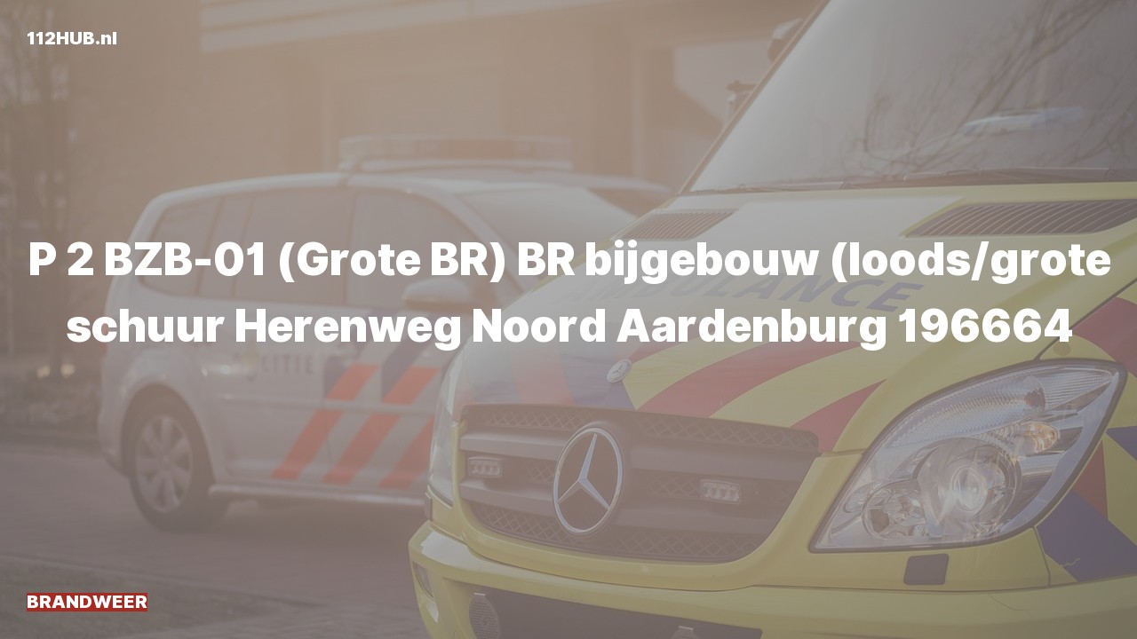 Deelafbeelding voor Brandweer met gepaste spoed naar de Herenweg Noord in Aardenburg.
