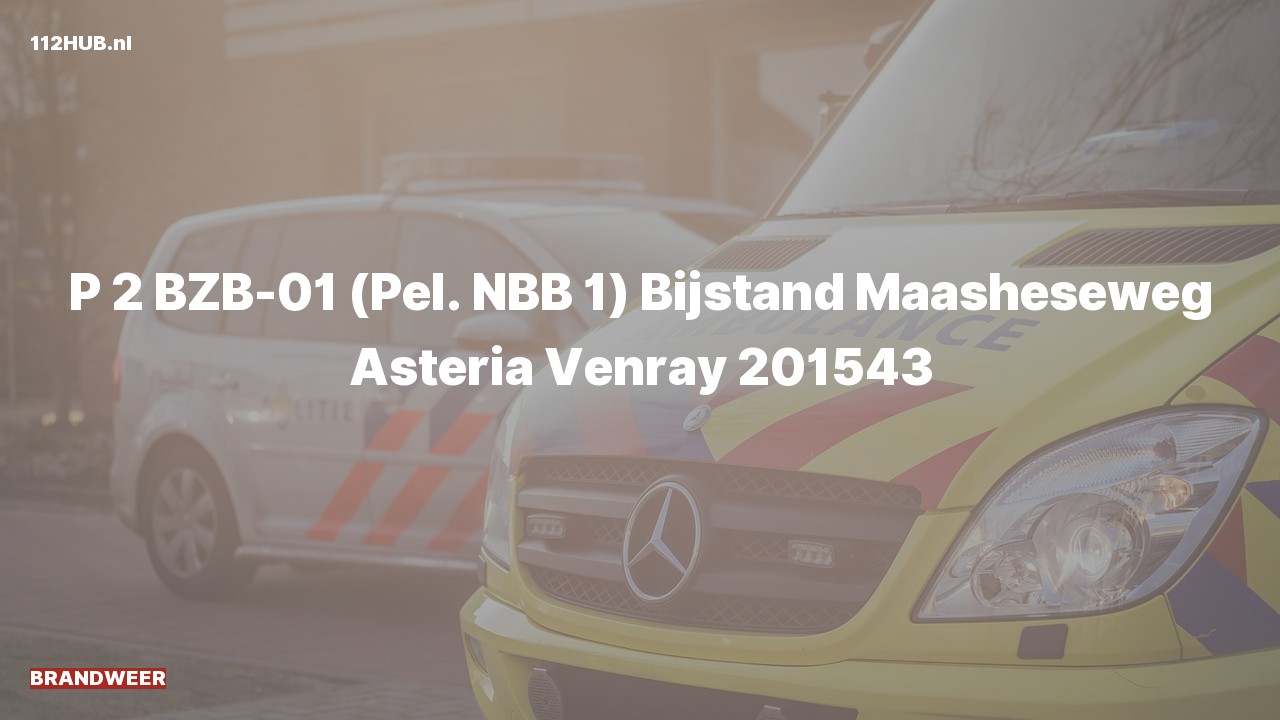 Deelafbeelding voor Brandweer met gepaste spoed naar de Maasheseweg in Venray.