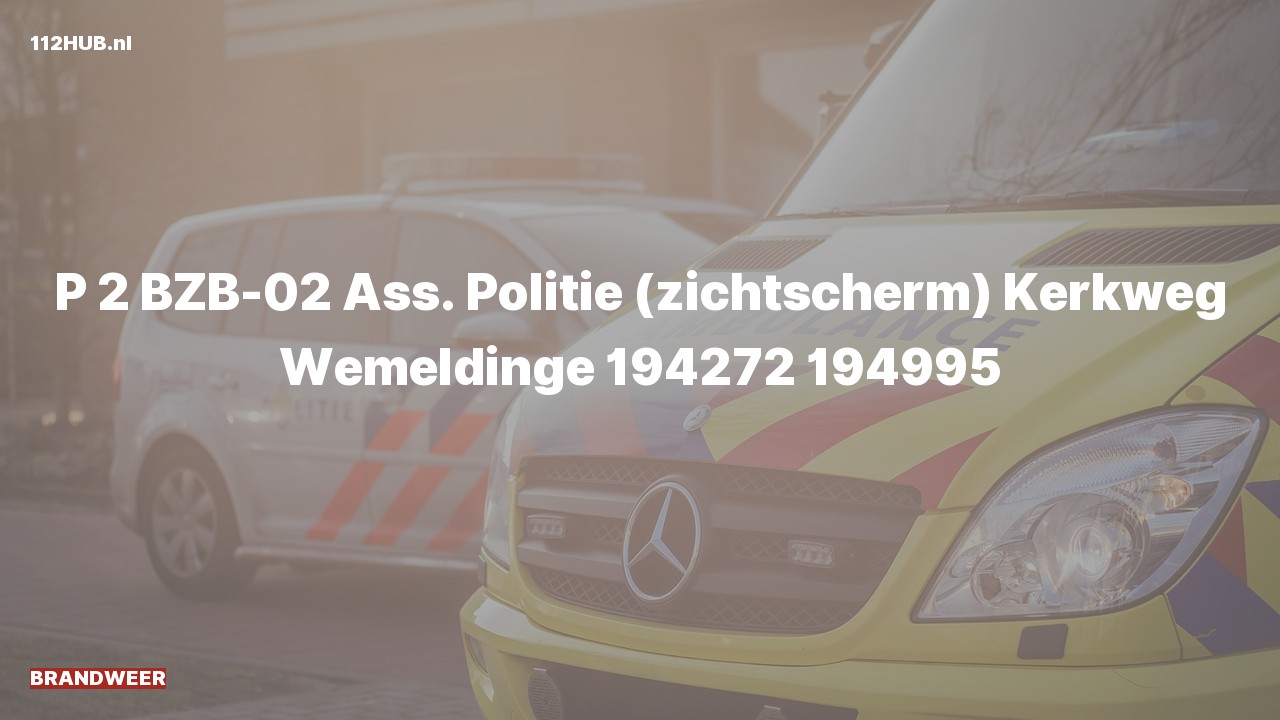 Deelafbeelding voor Brandweer met gepaste spoed naar de Kerkweg in Wemeldinge.