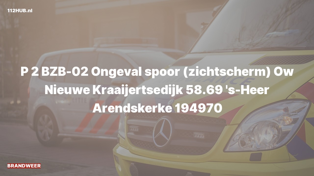 Deelafbeelding voor Brandweer met gepaste spoed naar de Nieuwe Kraaijertsedijk in 's-Heer Arendskerke.