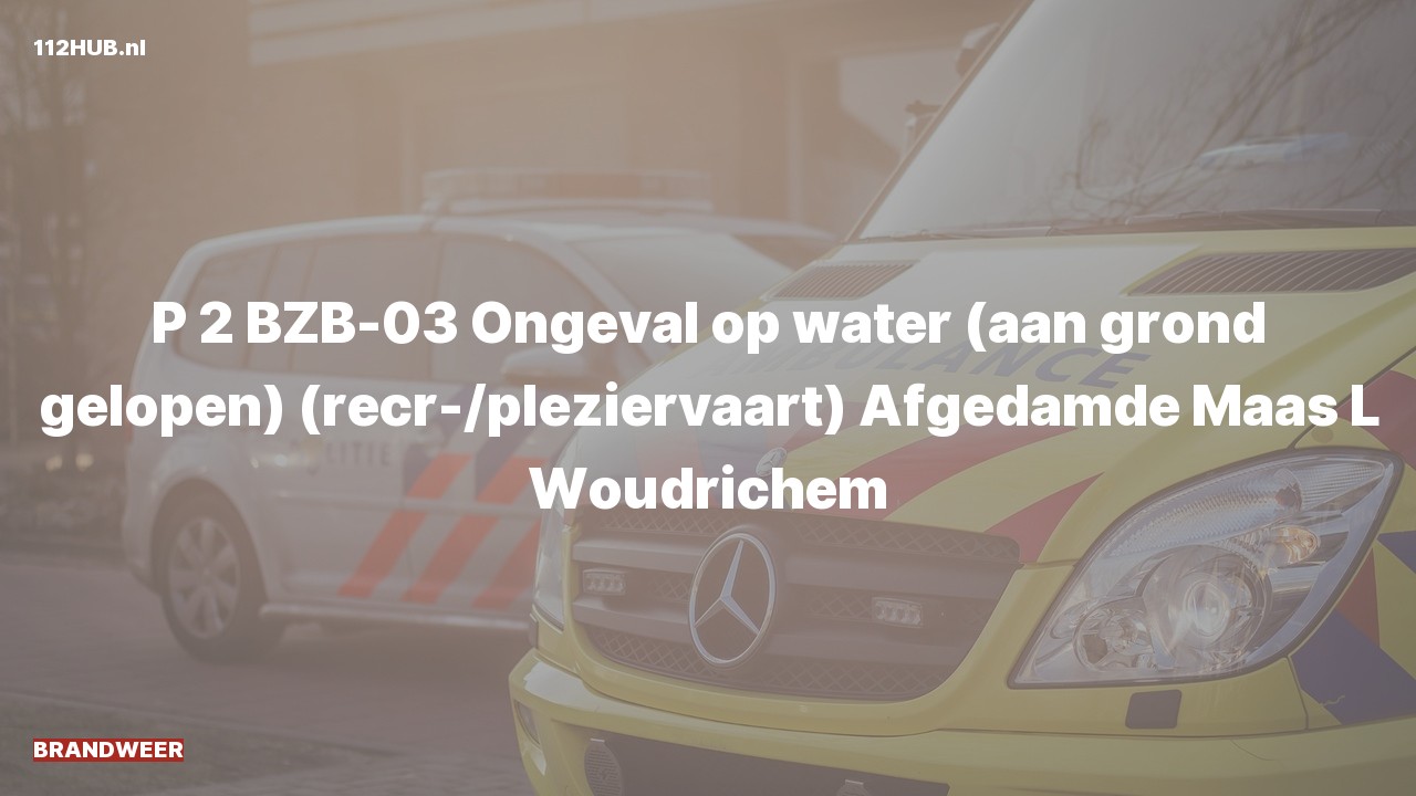 Deelafbeelding voor De brandweer is met gepaste spoed uitgerukt voor een ongeval