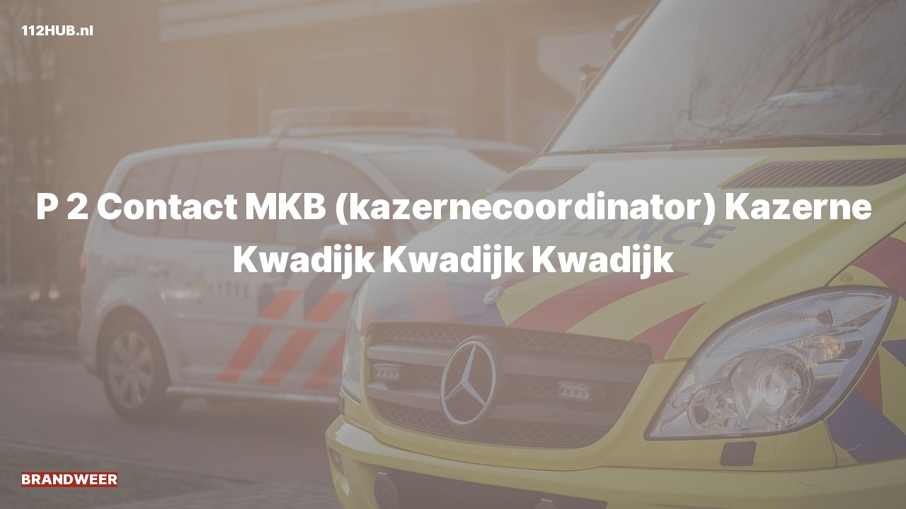 Deelafbeelding voor Brandweer met gepaste spoed contact meldkamer naar de Kwadijk in Kwadijk.