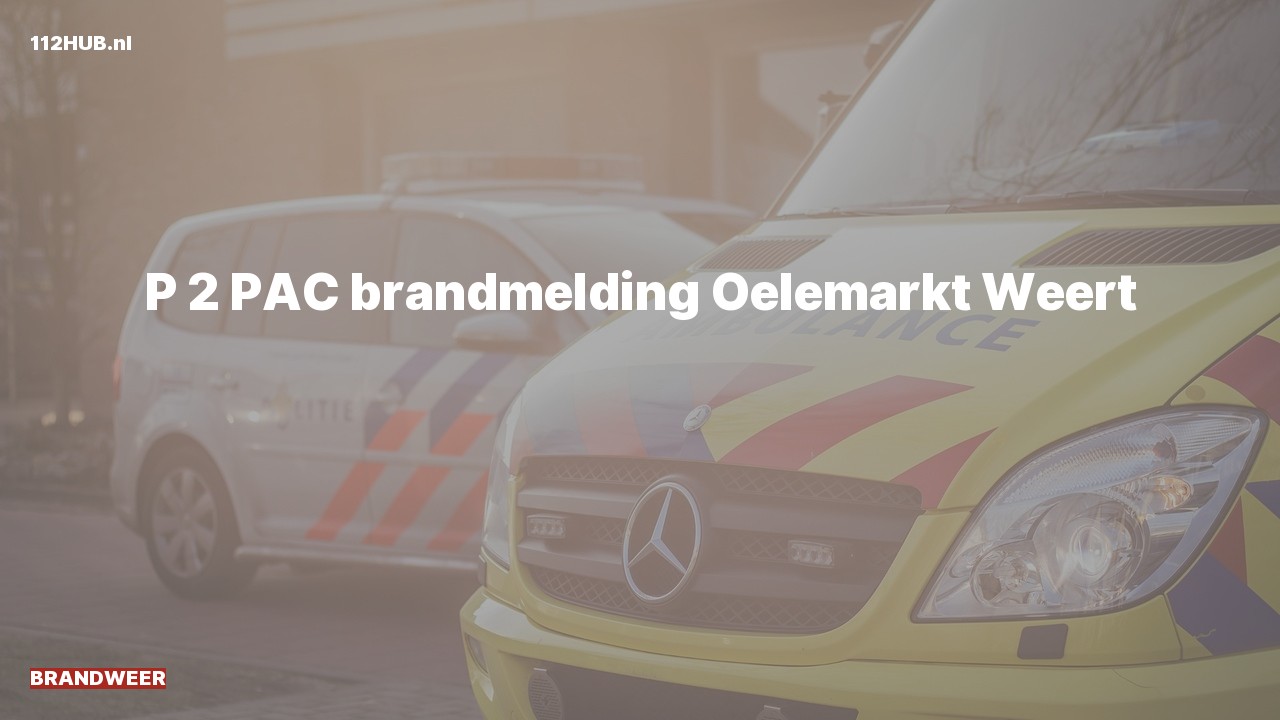 Deelafbeelding voor P2000-melding voor brandmelding.