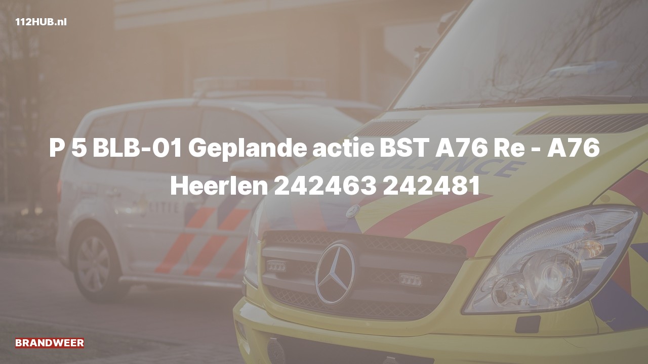 Deelafbeelding voor Brandweer.