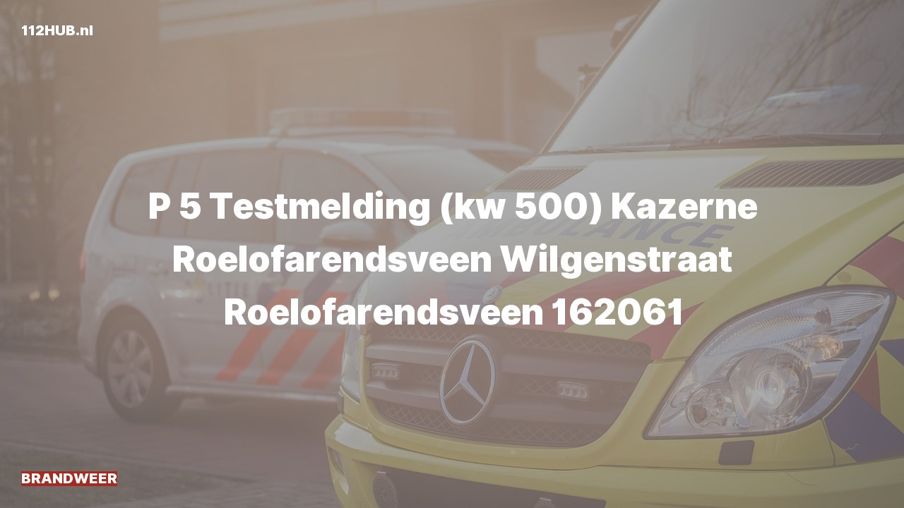 Deelafbeelding voor Brandweer.