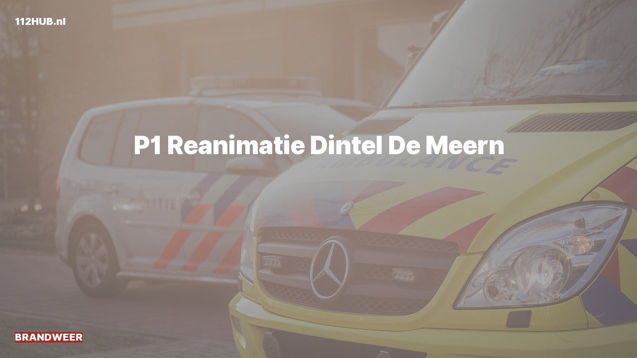 Deelafbeelding voor P2000-melding.