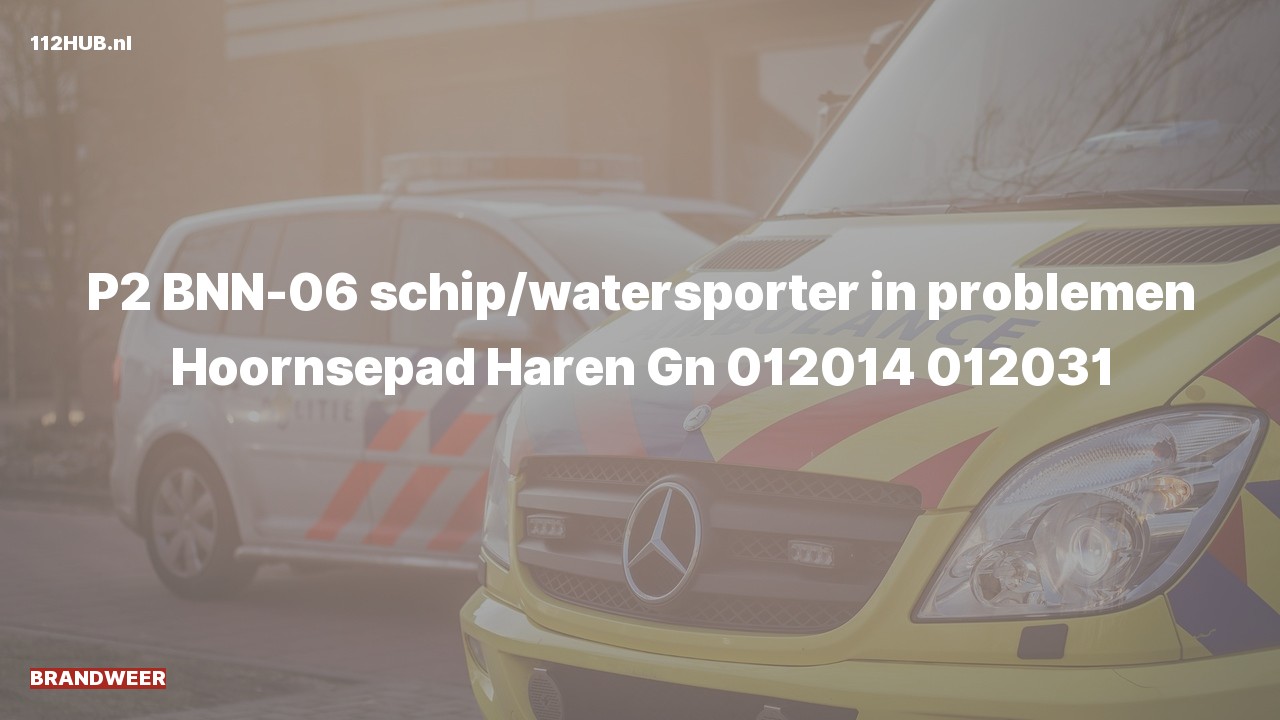 Deelafbeelding voor Brandweer met gepaste spoed.
