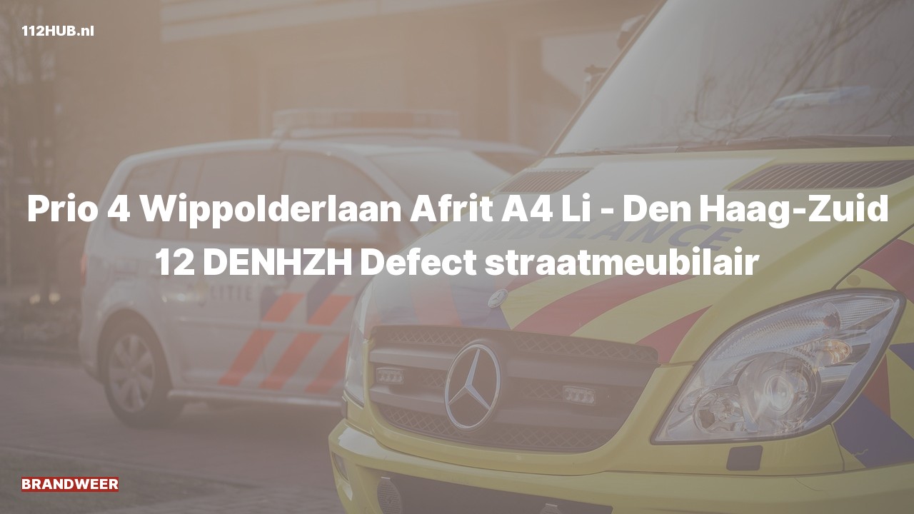 Deelafbeelding voor Brandweer naar de Den Haag-Zuid 12 in Den Hoorn.