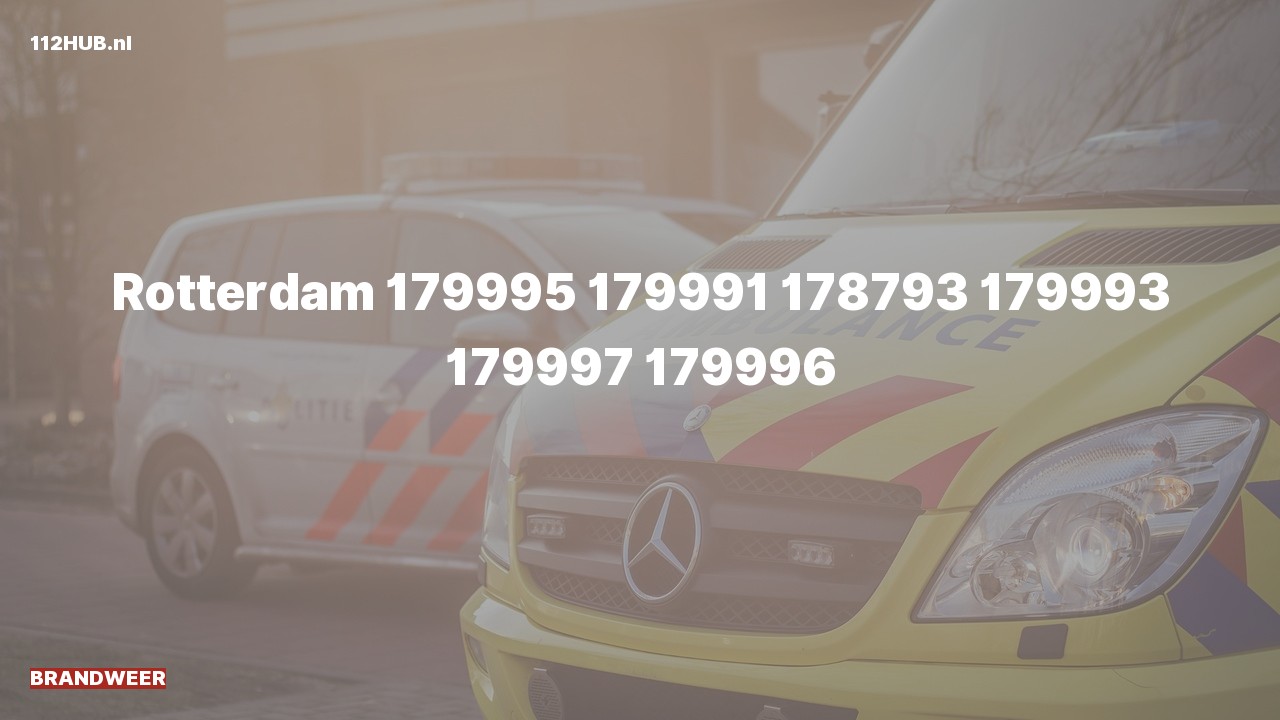 Deelafbeelding voor De brandweer is uitgerukt