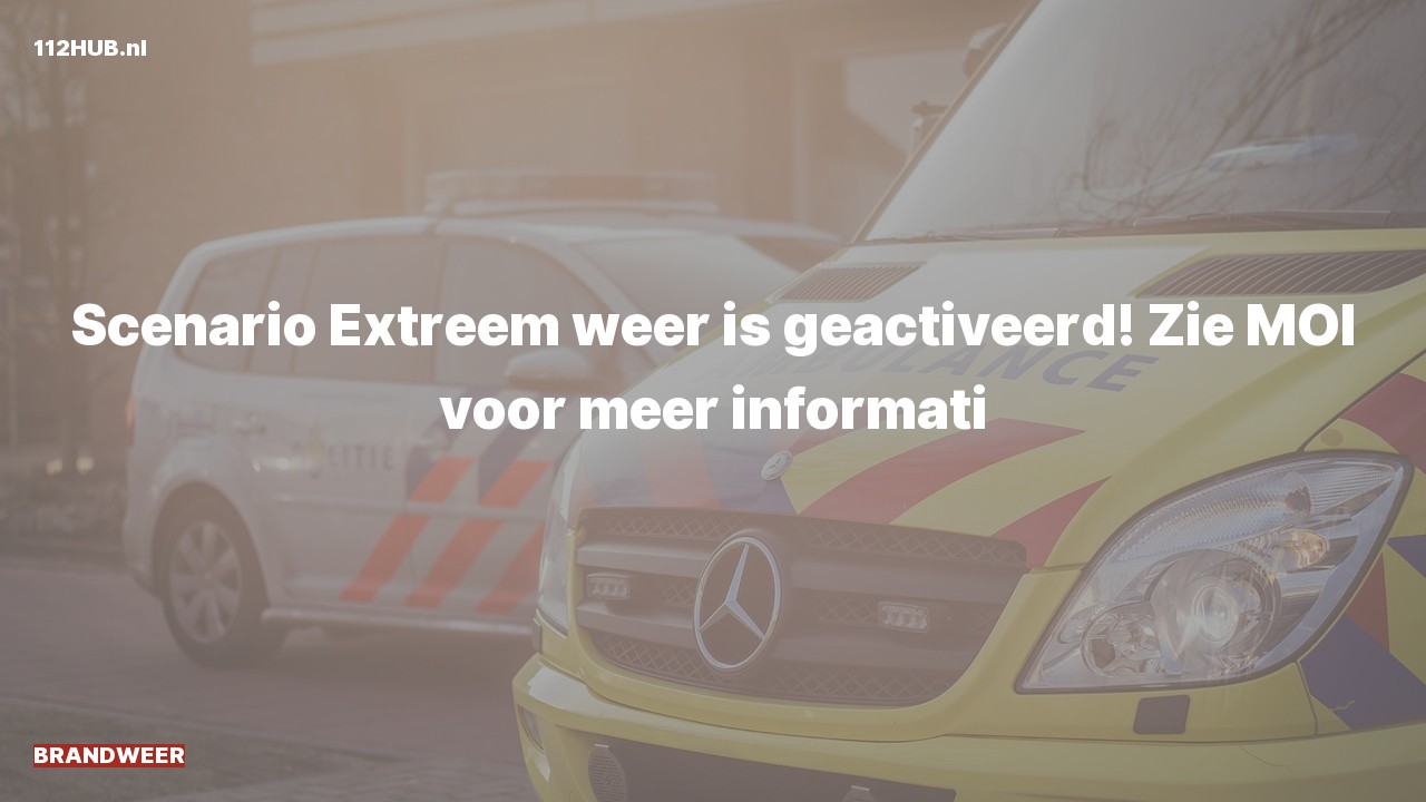 Deelafbeelding voor De brandweer is uitgerukt