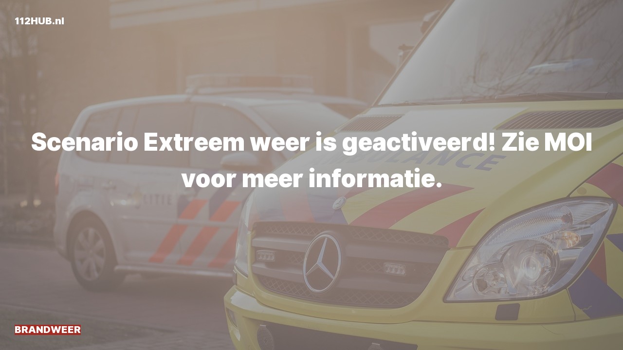 Deelafbeelding voor P2000-melding.