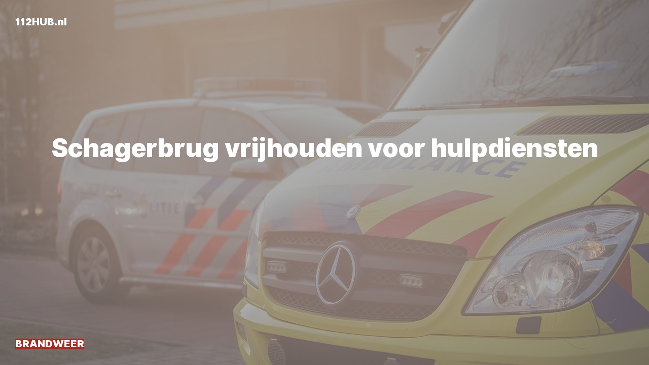 Deelafbeelding voor P2000-melding.