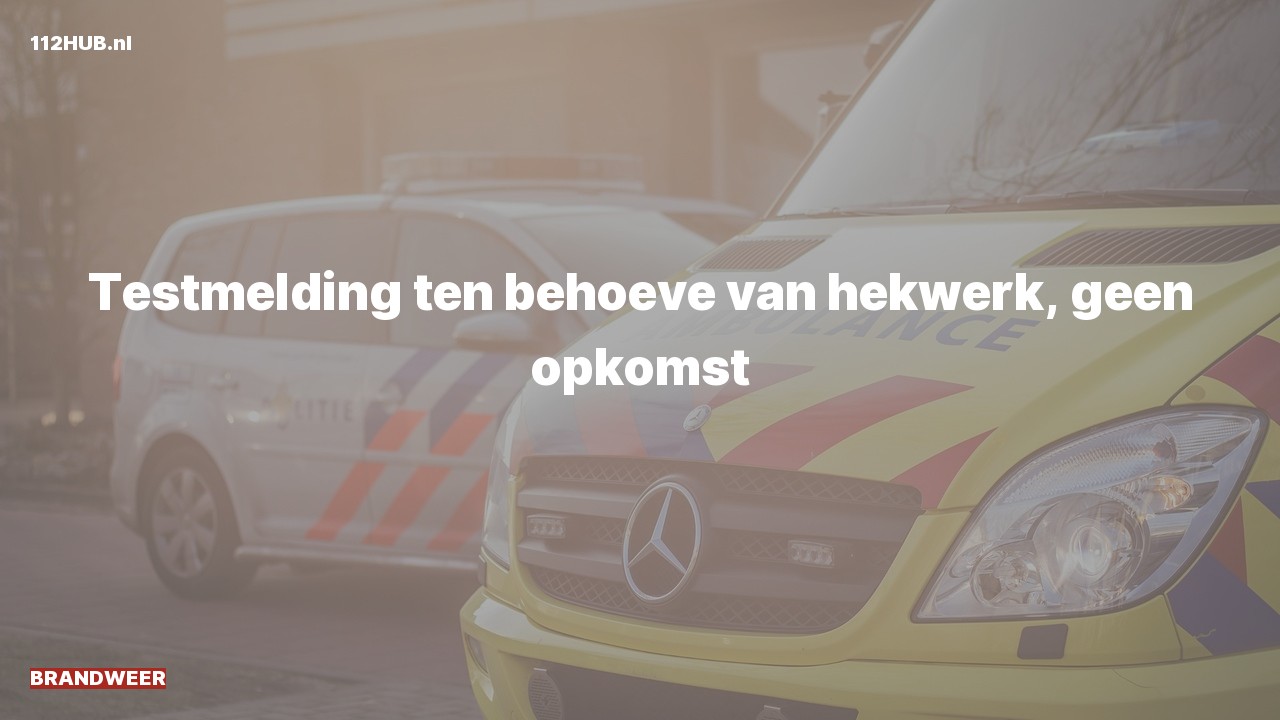 Deelafbeelding voor Brandweer.