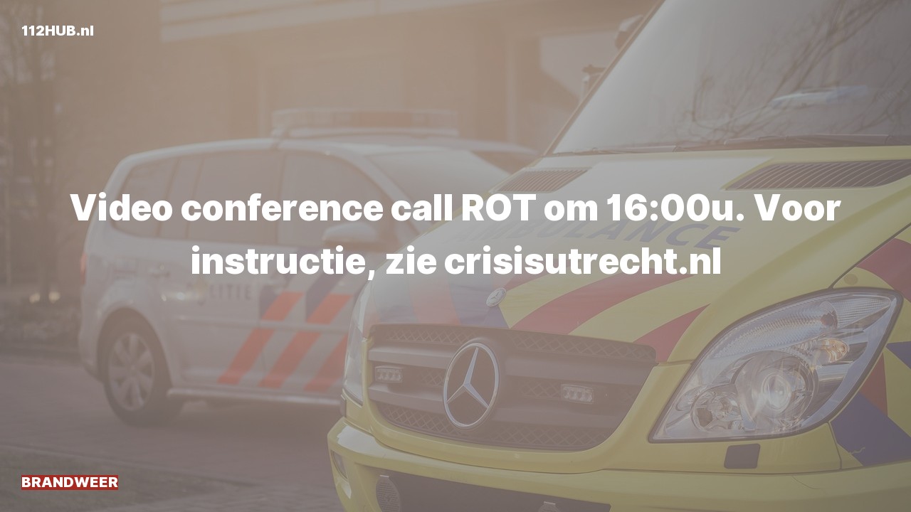 Deelafbeelding voor P2000-melding.