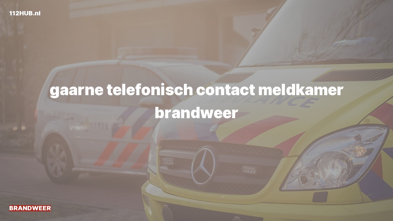 Deelafbeelding voor Brandweer.