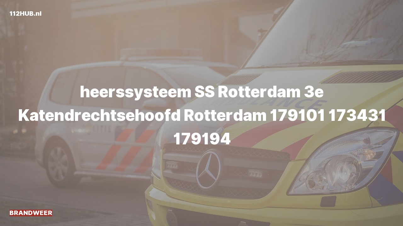 Deelafbeelding voor P2000-melding.