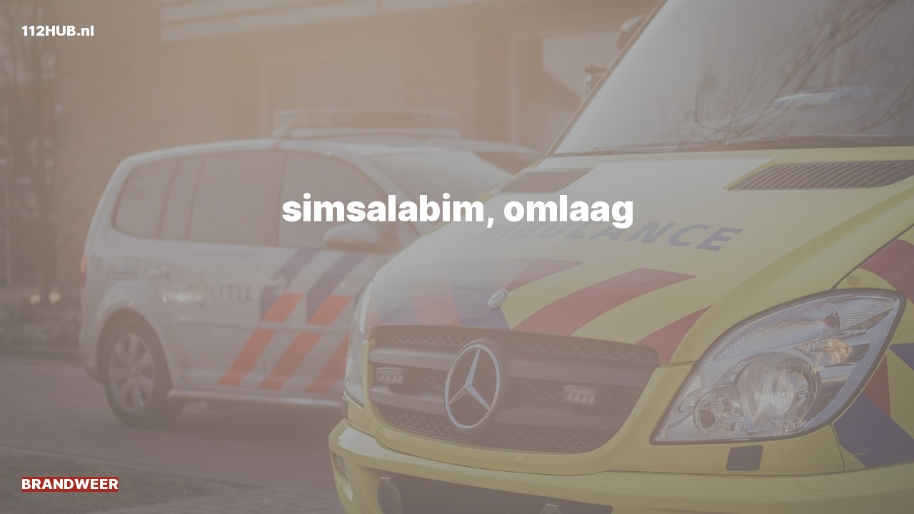 Deelafbeelding voor P2000-melding.